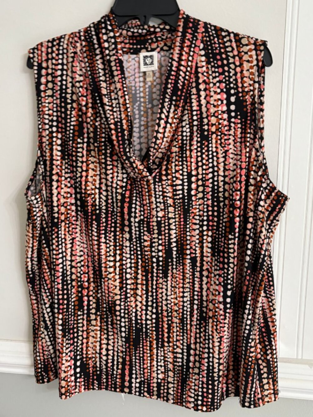 Sleeveless Jersey Blouse